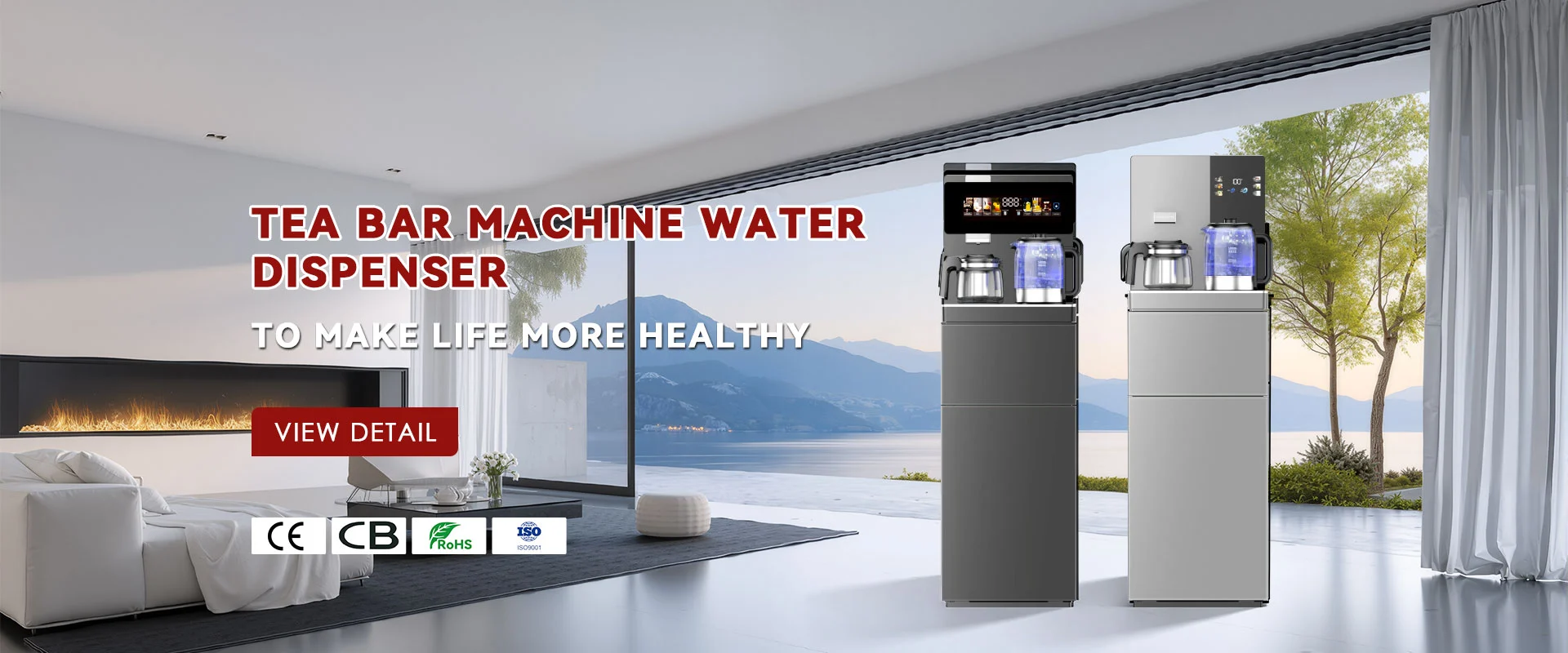 Produttore cinese di distributori di acqua per macchine da tè