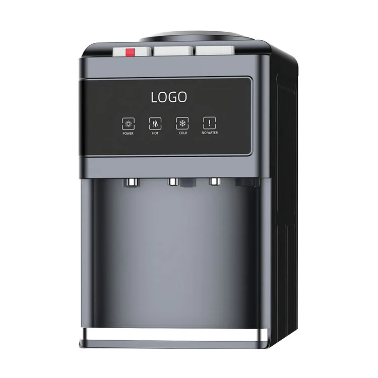 Distributore d'acqua da tavolo con display in vetro