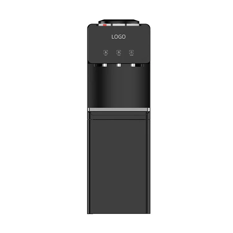Dispenser d'acqua con caricamento dall'alto in vetro con schermo grande